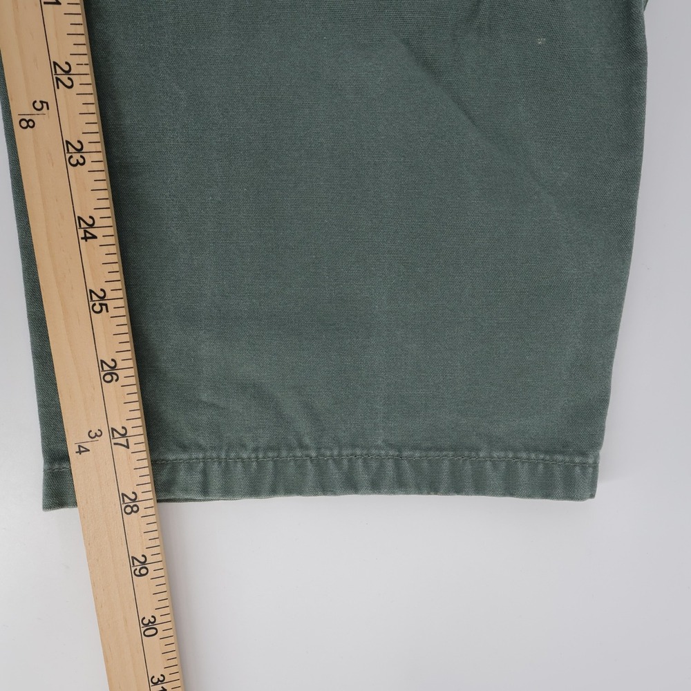 5.11 Tactical Canvas Cargo Pants Green Men 34x30 (measures 28") - Picture 8 of 9